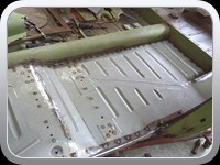 New floors had to be fabricated.